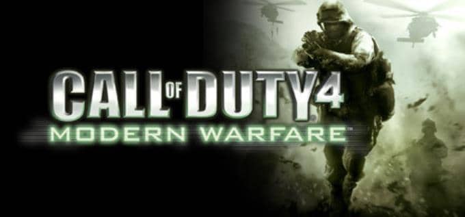 تحميل لعبة Call of Duty 4 Modern Warfare للكمبيوتر