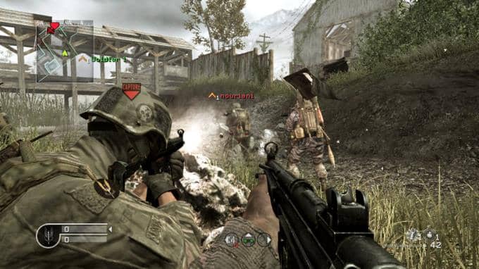 لعبة Call of Duty 4 Modern Warfare للكمبيوتر