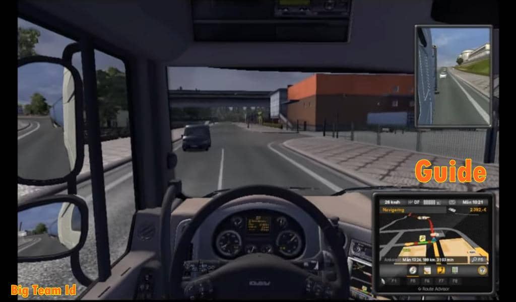لعبة Euro Truck Simulator 3 للكمبيوتر