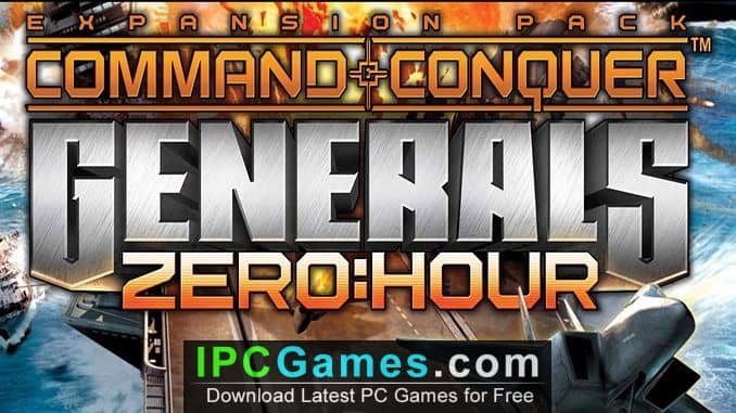 تحميل لعبة الجنرال generals zero hour للكمبيوتر مجانا