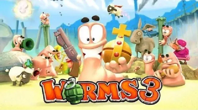 تحميل لعبة Worms 3D للكمبيوتر