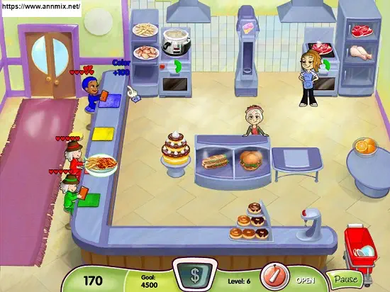 لعبة Cooking Dash 2 للكمبيوتر